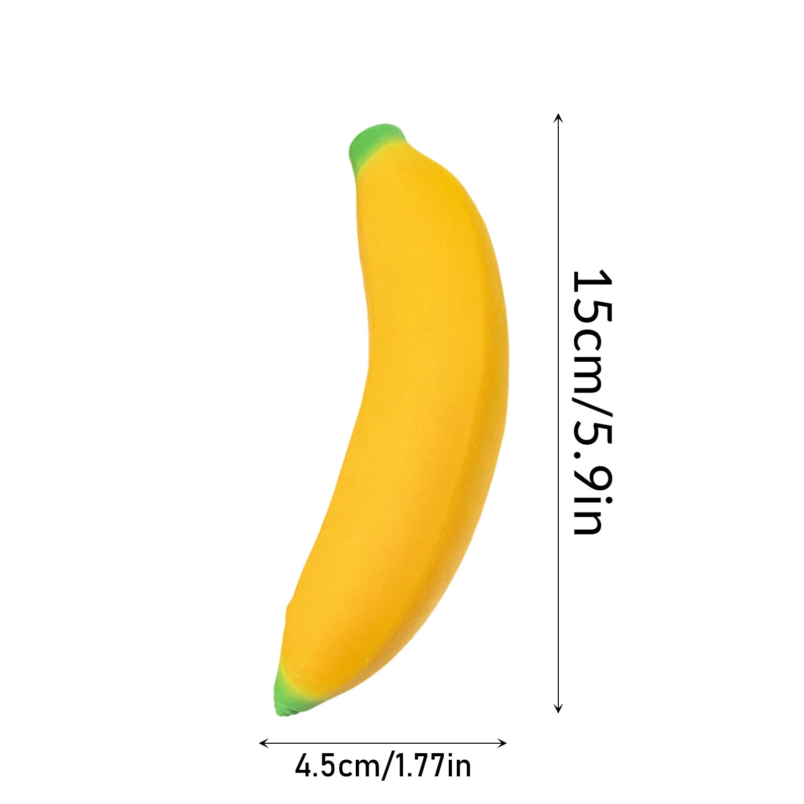 Giant Banana Squishy Toy, Super Stretchy Squeeze Banana Stress Relief Fidget Toy, Soft Squeeze Decompression Novelty Gift for Kids Adults