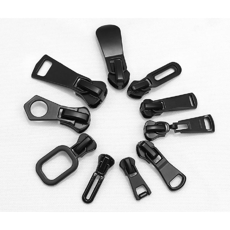  EXCEART 18pcs Zipper Slider Zipper Repair Kit for