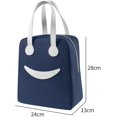 thumbnail image 2 of Kmbangi Sac Isotherme, Sac à Lunch Visage Souriant, 2 of 6