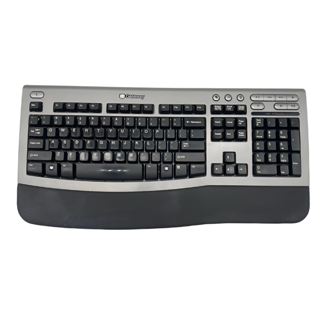 Teclado inalámbrico Gateway KR-0532 de diseño franco-canadiense