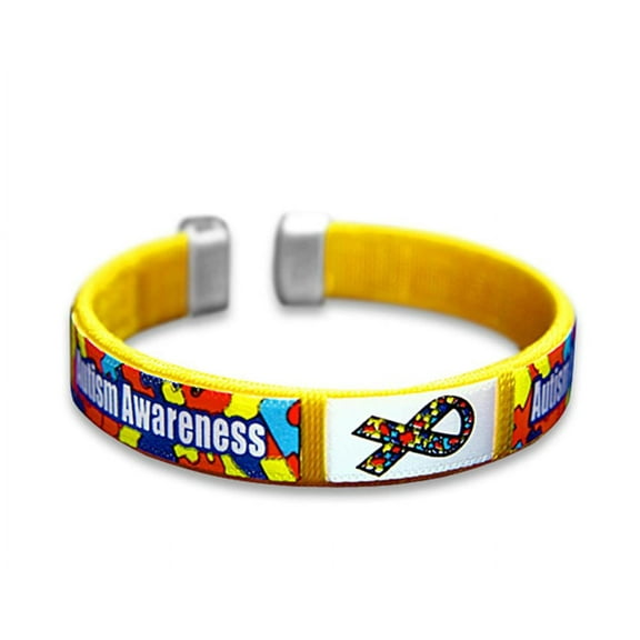 Autism Awareness Bangle Bracelets