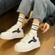 thumbnail image 4 of Zapatilla De Tenis Casual Ligero De Suela Gruesa Mujer, 4 of 7