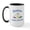 White/Black Inside, variant on CafePress - Easter Egg Hunt Thomas Large Mug - 15 oz Ceramic Large White Novelty Mug