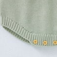 thumbnail image 5 of Baby Bodysuits Clothes Casual Solid Sleeveless Knit Newborn Infant Kids Girls Onesie 0-18m Toddler One Pieces Jumpsuits Outfits, 5 of 5