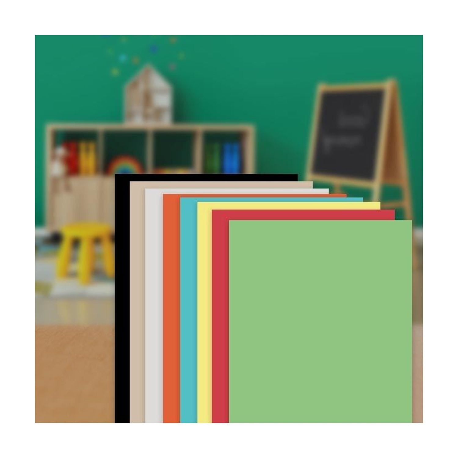 24x36 Inch Folding Bristol Board School Smart Folding Bristol Tagboard ...