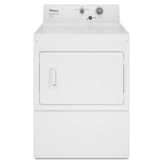Whirlpool CEM2795JQ 7.4 Cu. Ft. White Commercial Electric Top Load Dryer