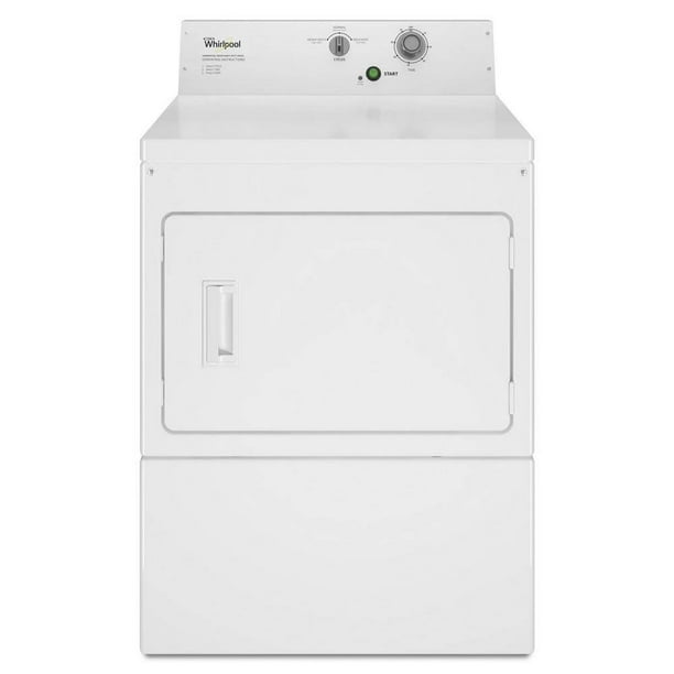 Whirlpool CEM2795JQ 7.4 Cu. Ft. White Commercial Electric Top Load