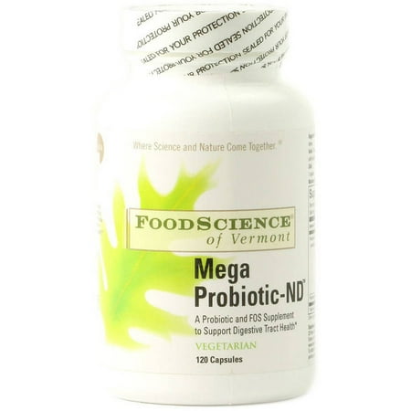 Food Science Mega Probiotic-ND Capsules, 120 CT