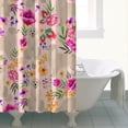 thumbnail image 4 of Waterproof Pioneer Shower Curtain 72x72 Inch Boho Style Polyester Unique Shower Curtain for Bathroom Hotel Home Decor with 12 Plastic Hooks, 4 of 5