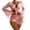 Pink, variant on Aayomet High Waisted Swimsuits For Women 2023 Women's Split Swimsuit Solid Tassels Elegant Bikini Suit Swimsuit Four Piece Set,Pink S