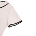 thumbnail image 5 of QATAINLAV Women's Scrubs Set 2 Piece Medical Uniforms V Neck Short Sleeve Top and Pants Workwear Nursing Scrub Suit Pink L, 5 of 10