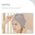 thumbnail image 2 of 2 Pcs Bonnets Absorbants pour Cheveux, Wraps de Séchage Souples, Outils de Séchage pour Cheveux, 2 of 9