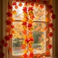 thumbnail image 5 of EWASWON Fall Artificial Maple Leaf Vine Garland, Halloween Harvest Hanging Faux Foliage for Home Festival Decor, 5 of 8