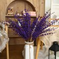thumbnail image 4 of NOGIS 5 Pieces 29.5" Long of Jasmine Artificial Flower Artificial Flowers Fake Flower for Wedding Home Office Party Hotel Restaurant Patio or Yard Decoration (Purple), 4 of 7