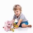 thumbnail image 5 of Walking Plush Dog Toy Electronic Pet with Realistic Motion Sound and Light Effects, Soft Plush Interactive Companion, 6.7x6.3x3.5 Inch Portable Novelty Gift for Animal Lovers, Pink, 5 of 8