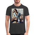 thumbnail image 1 of Johnny Depp - Men's Soft Graphic T-Shirt, 1 of 5