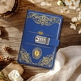 thumbnail image 5 of Notebook A5 Lockable Vintage Journal Combination Lock Diary PU Leather Lined Thick Paper 200 Pages Business for College Office Privacy by Xuniizn, 5 of 7