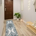 thumbnail image 4 of Ottomanson Non-Slip Hallway Runner Rug 20" x 59" Perfect for High Traffic Areas, Off-White Oriental, 4 of 8