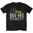 thumbnail image 1 of Bob Marley Unisex T-Shirt Distressed Logo, 1 of 3