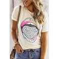 thumbnail image 3 of Street Style Loose Fit Polyester Crew Neck Women's T-Shirt Spring Top, 3 of 8