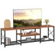 thumbnail image 1 of Simple Hogar Mueble para TV,160 CM Grande Mesa para TV,Mesa Grande Centro de Entretenimiento con 2 Niveles Abiertos,para Televisor de 65 Pulgadas(Color Nogal), 1 of 6