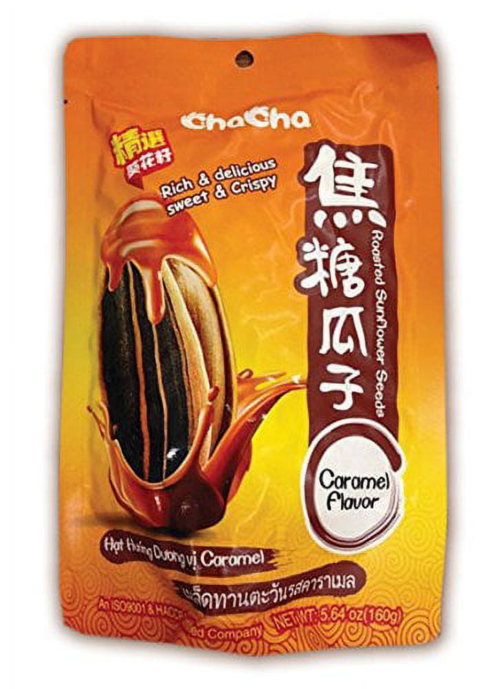 NineChef Bundle - ChaCha Sunflower Roasted and Salted Seeds 160g X 6 Bags + 1 NineChef ChopStick