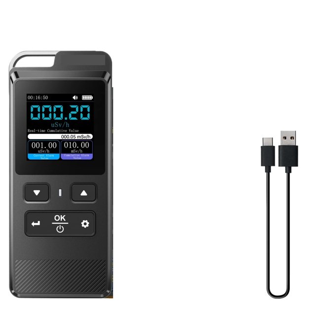 Nuclear Radiation Detector Geiger Counter Detector Dosimeter Radioactive Tester Tool ,Accurate Measures All Emfs