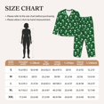 thumbnail image 4 of Yiaed Happy St. Patrick's Day Print Pajamas Women's Long Sleeve Sleepwear Soft Button Down Loungewear Pjs Lounge Set Nightwear Womens Pajama Pants-Medium, 4 of 7