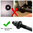 thumbnail image 4 of 1 Pair MTB Quick Release Bicycle Hub, Road Mountain Bike Front & Rear Axle Hollow Shaft Set with Standard Spacing, 4 of 4