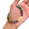 thumbnail image 2 of Stone Bracelet for Women Men, Adjustable Elastic String Beaded Bracelet, Handmade Boho Style Unisex Stretch Jewelry with Natural Gemstones for Daily Wear, 2 of 4