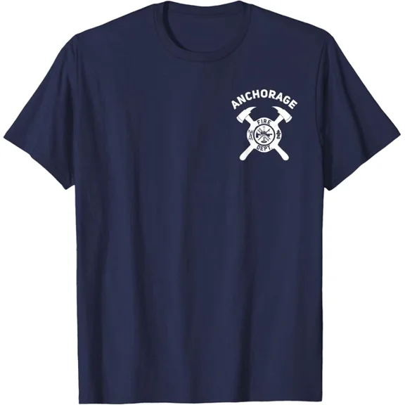 Hot Trending T-Shirt With City Of Anchorage Fire Department Alaska Firefighter Design Preview Only