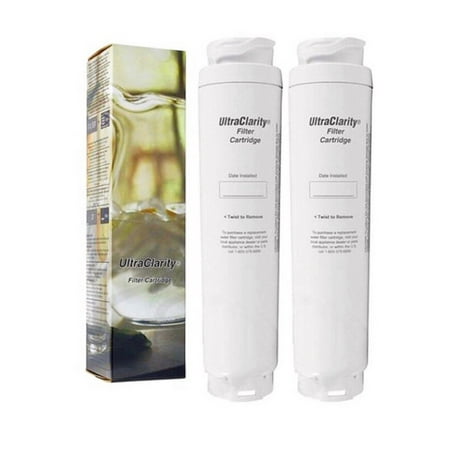 Bosch REPLFLTR10 Refrigerator Water Filter UltraClarity 9000194412 fits Cuno 644845, 674655, 9000077104, 2 (Best Bosch Fridge Freezer)