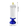 thumbnail image 3 of LED Candles under $5! Yannianjz LED Candles, Romantic Flameless Pillar Candles for Valentines Christmas Decorations, 3 of 6