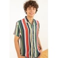 thumbnail image 1 of Ragstock Carlton Stripe Woven Shirt, 1 of 4
