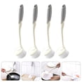 thumbnail image 3 of WRITWAA 4Pcs Scrub Brush Dishes in PP Nylon for Families and Homeowners, 3 of 8