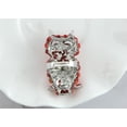 thumbnail image 3 of Wopmens Red Big Eye Rhinestone Ruby Devil Owl Perch Bird Adjustable Ring, 3 of 6