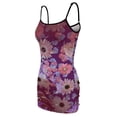 thumbnail image 5 of Ladies Elegant Sling Sleeveless Sexy Dress flowers, 5 of 6