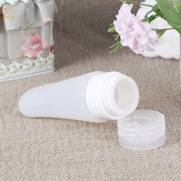 VERDANVERSE 4Ud Envases De Silicona Para Maquillaje Con Cierre Hermético Y Ligero Para Almacenamiento