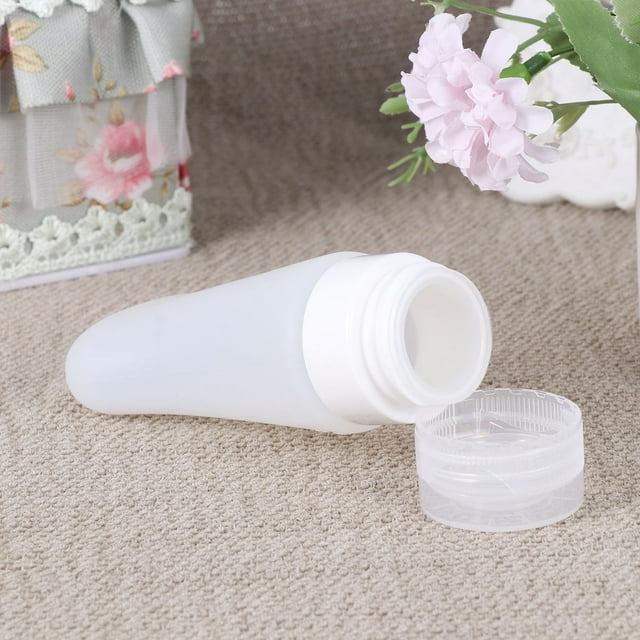 VERDANVERSE 4Ud Envases De Silicona Para Maquillaje Con Cierre Hermético Y Ligero Para Almacenamiento