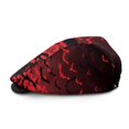 thumbnail image 2 of Chririnla Bat Pattern Newsboy Hat, Retro Vintage Flat Cap Adjustable Strap Beret Hat for Holiday Driving, 2 of 4