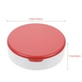 thumbnail image 2 of KALLORY Jewelry Box 1Pack 3.93x3.93x1.18in Red ABS Plastic for Friends and Lovers present, 2 of 8