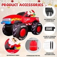 thumbnail image 4 of Papá Noel Inflable GOOSH en Camión de 2,4 m con LED, 4 of 6