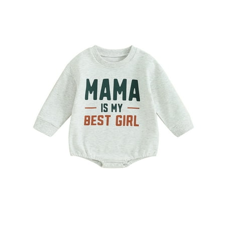 

Canis Fall Bodysuit for Baby Boys featuring Long Sleeve and Crew Neck