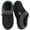 Black, variant on Ecetana House Slippers for Men Memory Foam Fuzzy Slippers Non Slip House Shoes for Men Indoor/Outdoor