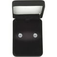 thumbnail image 5 of 1/4 Carat T.W Round Diamond 14kt White Gold Bezel Stud Earrings with Gift Box, IGL Certified, 5 of 5