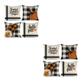 thumbnail image 4 of Thinsony 4pieces Soft And Durable Pillow Covers For Festive Atmosphere At Home Polyester Decorative Pillow Cover Cushion Cover Halloween-1 2Set, 4 of 6