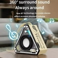 thumbnail image 3 of Portable HiFi Subwoofer, Mini Wireless Speaker with Surround Sound for Outdoor Use, Powerful Audio Loudspeaker, 3 of 6