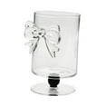 thumbnail image 3 of Copa de Vino Tinto Copa para Champagne Copa de Cóctel con Lazo Decorativo Vaso de Bebida con Diseño Coqueto Adecuado para Regalo y Eventos Sociales, 3 of 8