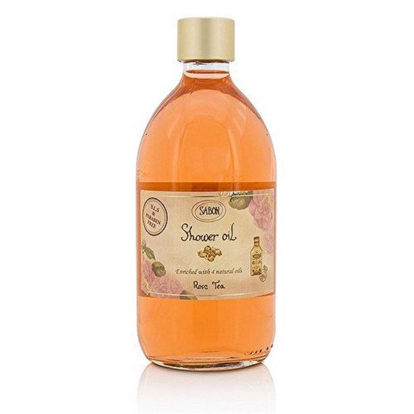 Aceite de ducha SABON Delicate Rose Tea 520 ml SLS sin parabenos