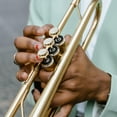 thumbnail image 4 of FONDOTIN 3 Sets Trumpet Protective Cover Gold Copper Round Accessory, 4 of 6